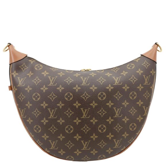 Louis Vuitton Loop Monogram Reverse Canvas Hobo Bag Brown - Picture 5 of 15